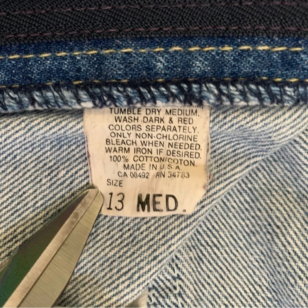 Vintage LEE Riders USA Union Made High Rise Tapered Mom Jeans Size 29 - Picture 7 of 13